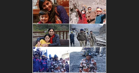 First Horizontal Row: DM Swati Bhadauria; Second Horizontal Row: DIG Neeru Garg; Third Horizontal Row: Aparana Kumar, DIG ITBP (Photo | Special Arrangement)