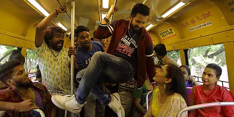 A still from 'Parris Jeyaraj' (Photo| Cinema Express)