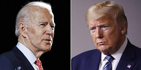 US President Joe Biden and Former President Donald Trump (Photo | AP)