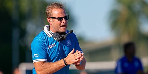 Indian women's hockey team coach Sjoerd Marijne.