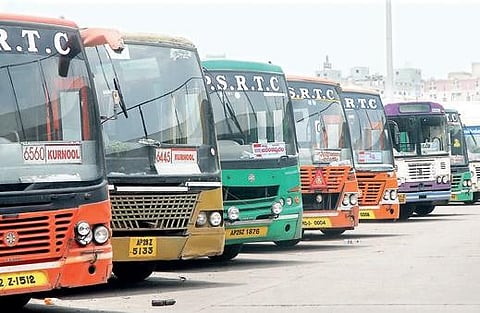 Tourist bus image for representational purposes on;u.   