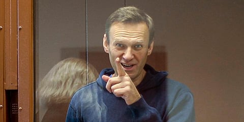 FILE - Alexei Navalny.