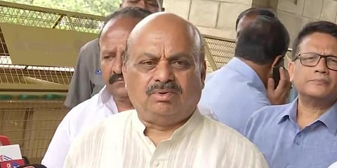 Karnataka Home Minister Basavaraj Bommai has tested Covid positive (Photo | ANI)