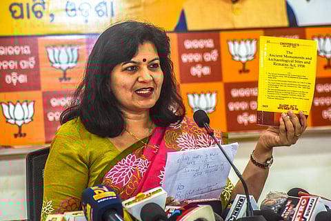 MP Aparajita Sarangi (Photo | Biswanath Swain, EPS)