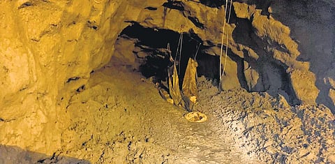An auxiliary tunnel built for rescue operation closed after the flash flood at Tapovan resulted in the accumulation of huge quantity of mud