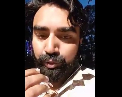 Late actor Sandeep Nahar (Photo | Facebook screengrab)