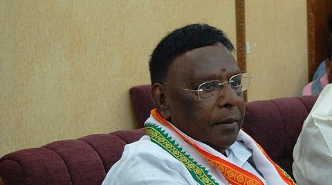 BJP has said that more resignations are likely in the Congress and the V Narayanasamy led govt will lose the trust vote.(Photo | EPS)
