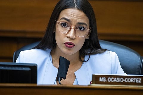 US lawmaker Alexandria Ocasio-Cortez (Photo | AP)