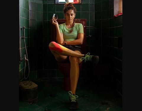 Taapsee Pannu in Run Lola Run's hindi adaptation 'Loop Lapeta'.