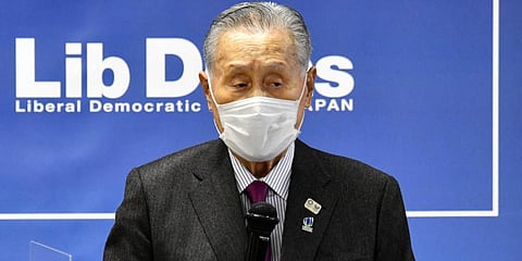 Tokyo Olympic and Paralympic Games Organising Committee President Yoshiro Mori. (Photo | AP)