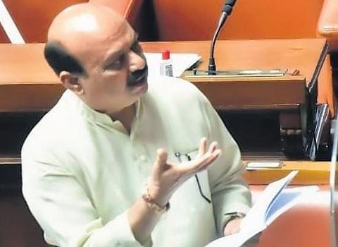 Home Minister Basavaraj Bommai