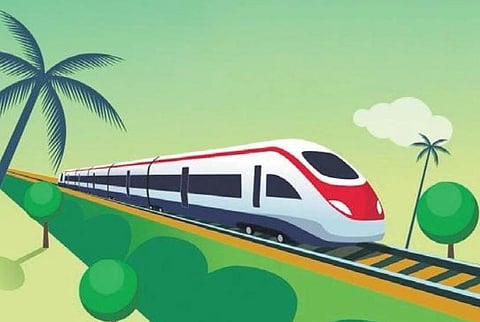 Rs 63,941 cr is the estimated cost of the semi high-speed rail project