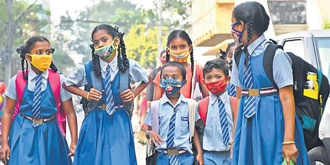 Andhra schools reopen for primary classes