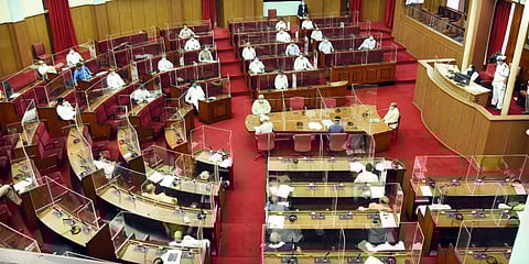 Odisha Opposition gherao Speaker in session marred by disruptions