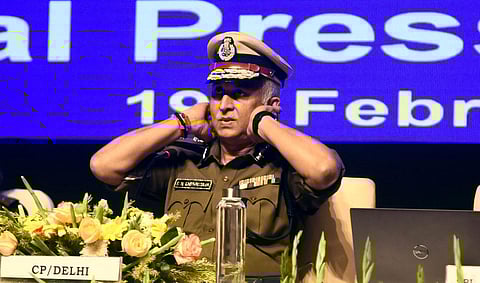 Delhi Police Commissioner S N Shrivastava. (Photo | Parveen Negi, EPS)