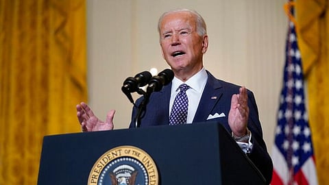 US President Joe Biden