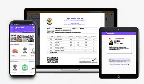 The minister said the government is working on the idea of including passport as one of the documents in the digilocker. (Photo | @digilocker_ind)
