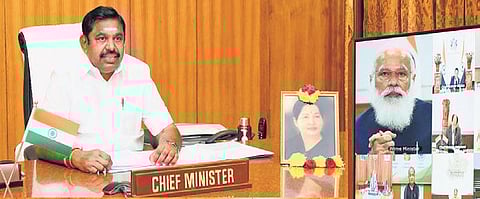 the CM attending the sixth governing council meeting of NITI Aayog on the day | Martin Louis, special