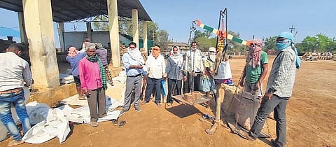 Chhattisgarh, during the kharif year 2020-21, has procured over 92 lakh metric tonnes of paddy.  (Photo | EPS)