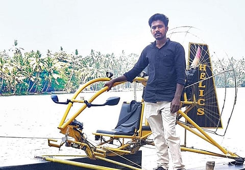 Flying high on a trike