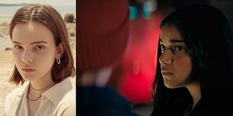 Laurel Marsden (L) and a still from 'Ms Marvel' (Photo| IMDb)