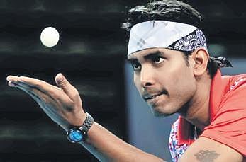 Ace Indian paddler Achanta Sharath Kamal