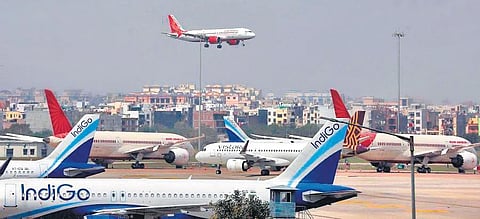 The Delhi airport is on alert following circulation of mutant variants of Covid-19
