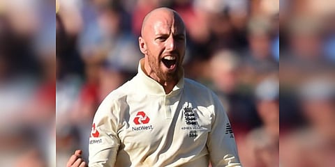 England spinner Jack Leach (File photo| AFP)