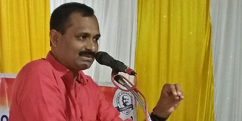 BJP leader VV Rajesh