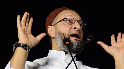 AIMIM chief Asaduddin Owaisi. 
