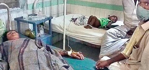 At least five persons are in a critical condition.