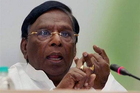 V Narayanaswamy (File Photo | PTI)