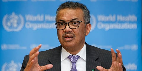 WHO chief Tedros Adhanom Ghebreyesus (Photo | AP)