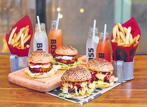 Fam Jam Combo from BOSS Burgers.