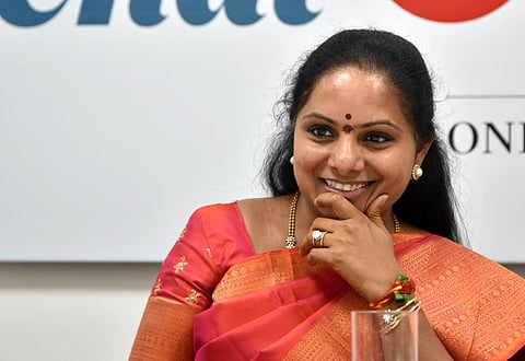 TRS leader K Kavitha (File photo| R Satish Babu, EPS)