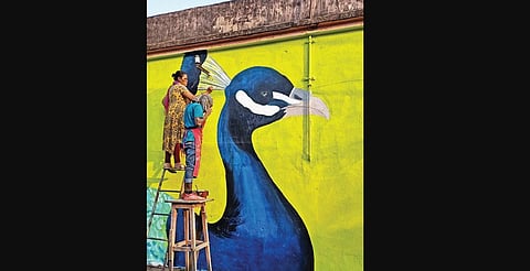 An artwork by Satyabhama Majhi 