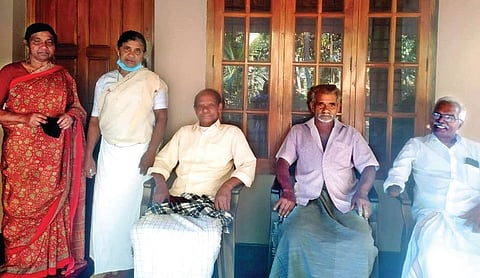 The siblings of Naxal leader A Varghese. His elder brother A Devassia is no more