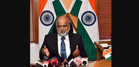 Kerala Chief Secretary V P Joy (Photo | B P Deepu, EPS)