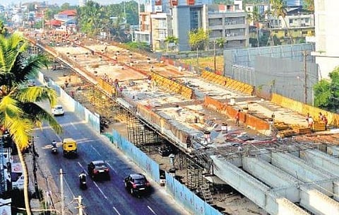 Reconstruction work of the Palarivattom flyover in progress | A Sanesh