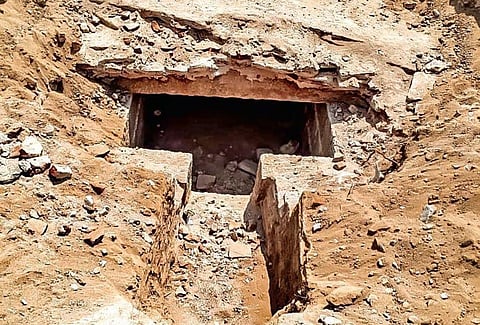 Underground passage near Mahabaleshwar temple | Express