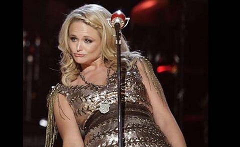 Miranda Lambert performs at the Girls' Night Out: Superstar Women of Country. (AP)