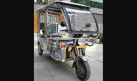 e-rickshaws