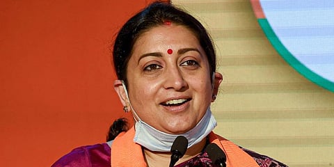 Union Minister Smriti Irani (Photo | PTI)