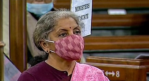 Union Finance Minister Nirmala Sitharaman . (Photo | PTI)