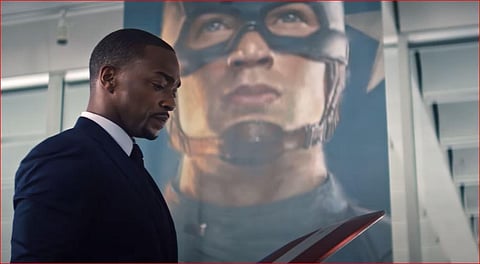 A still from the film, 'The Falcon and The Winter Soldier'.