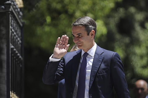 Greece's conservative Prime Minister Kyriakos Mitsotakis (Photo | AP)