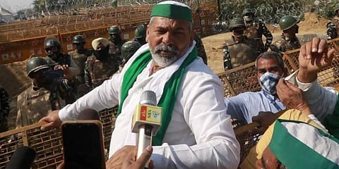 BKU leader Rakesh Tikait (Photo | Shekhar Yadav, EPS)