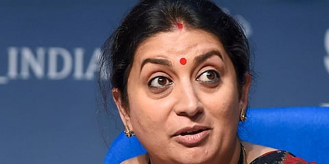 Union Minister Smriti Irani (Photo | PTI)