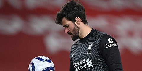 Liverpool's Alisson, Fabinho to complete quarantine in Spain
