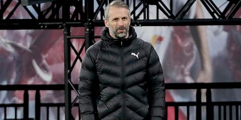 Borussia Moenchengladbach head coach Marco Rose (Photo | AP)